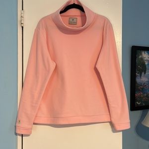 Dudley Stephens Park Slope Turtleneck Light Pink Size XXL